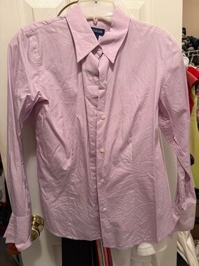 Ann Taylor Light Purple Dress Shirt